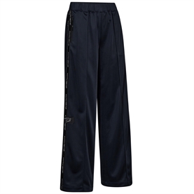 Haute L'Amitie Logo Tape Track Long Pant, Navy